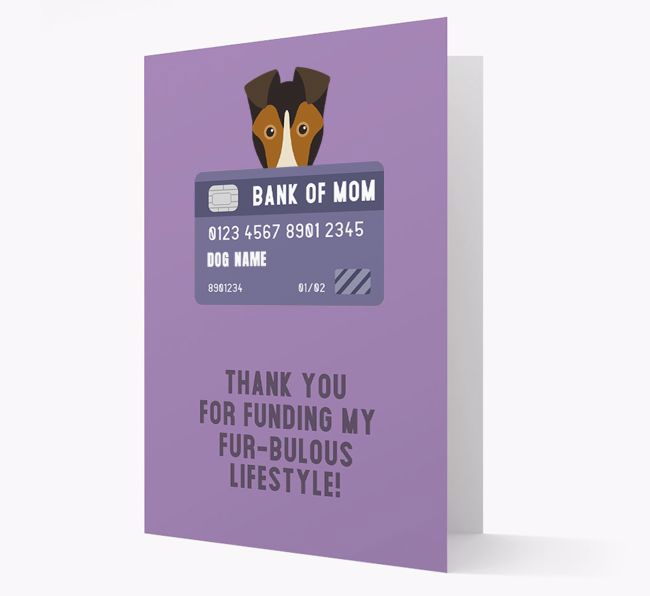 'Bank of Mom' - Personalised {breedFullName} Card